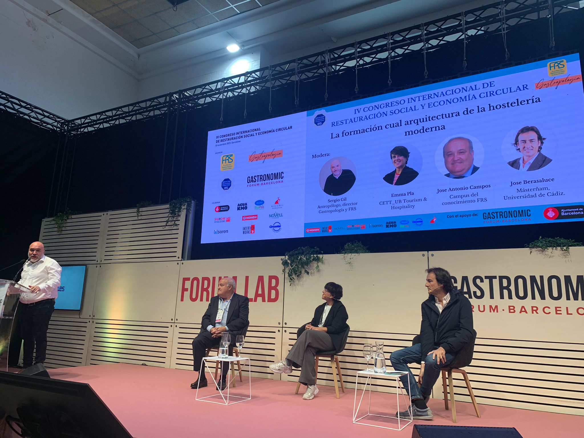 Photography from: El CETT refuerza su presencia en el Gastronomic Forum Barcelona 2023 | CETT